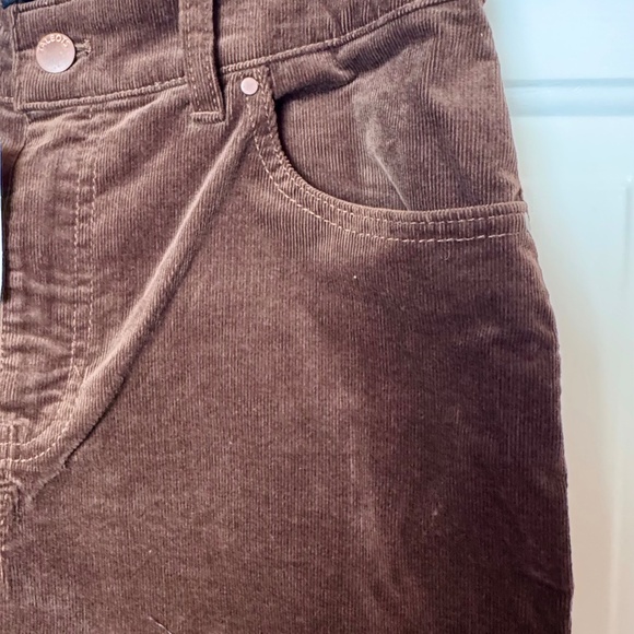 NWT Talbots Chocolate Corduroy Straight Leg Pants, Size 6 Petite - Picture 5 of 7